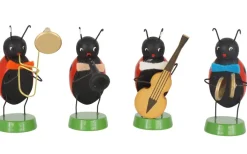Zenker Frühlingsdeko*Miniatur Frühlingskapelle mit 4 Marienkäfern von Ralf