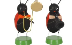 Zenker Frühlingsdeko*Miniatur Frühlingskapelle mit 4 Marienkäfern von Ralf