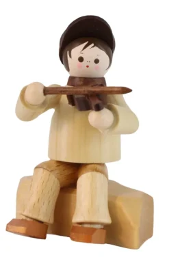 Romy Thiel Romy Thiel Figuren*Miniatur Geigenspieler, sitzend, 6 cm von