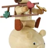 Romy Thiel Romy Thiel Figuren*Miniatur Glücksbringer mit Schwein, 6 cm natur von