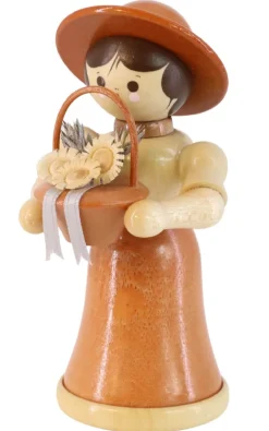 Romy Thiel Romy Thiel Figuren*Miniatur Gratulantin Lotti mit Korb von