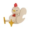 Zenker Neuheiten | Frühlingsdeko*Miniatur Huhn, sitzend, 7 cm, von Ralf