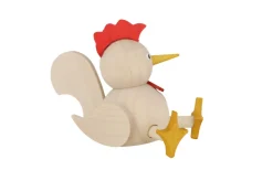 Zenker Neuheiten | Frühlingsdeko*Miniatur Huhn, sitzend, 7 cm, von Ralf