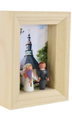 Gunter Flath Miniaturen*Miniatur im Rähmchen Hochzeit von