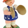 Figurenland Uhlig GmbH Blumenmädchen*Miniatur Instrumentenmädchen mit Becken von Figurenland Uhlig