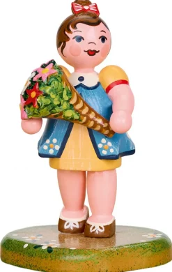 Hubrig Volkskunst Holzfiguren & Dekofiguren*Miniatur Landidyll Streublümchen von