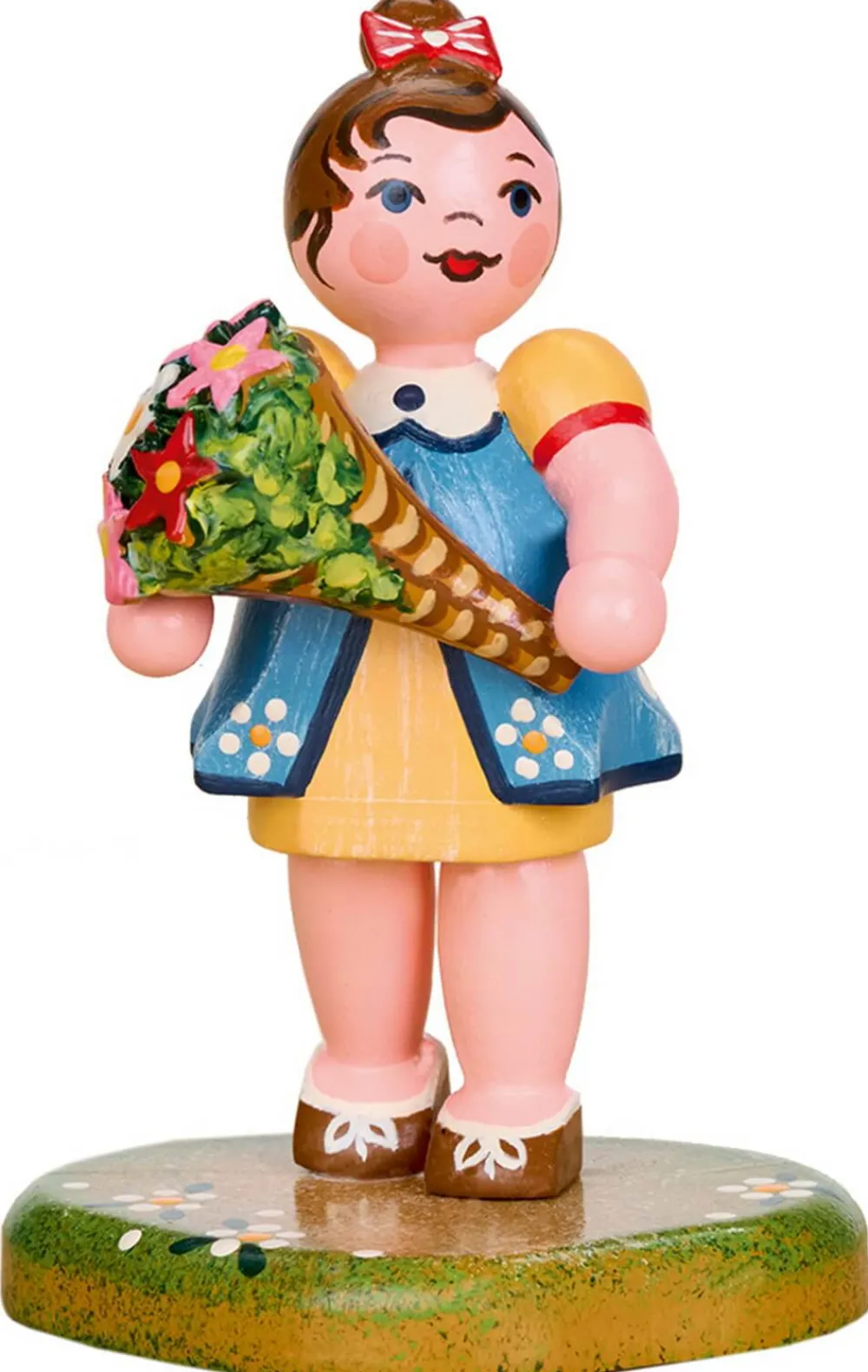 Hubrig Volkskunst Holzfiguren & Dekofiguren*Miniatur Landidyll Streublümchen von