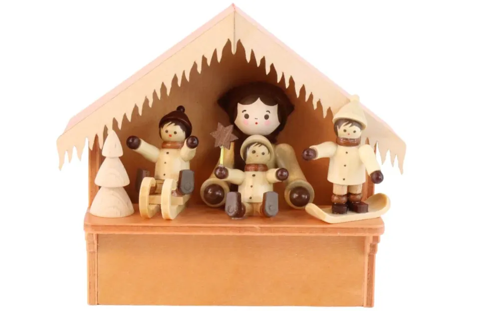 Romy Thiel Romy Thiel Figuren*Miniatur Marktstand Winterkinder von
