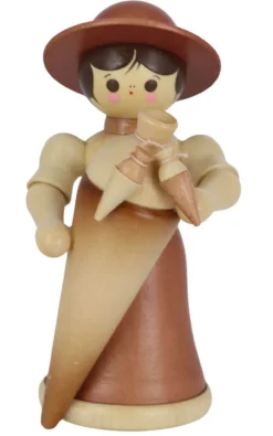 Romy Thiel Romy Thiel Figuren*Miniatur Mädchen mit Zuckertüte, 10 cm von
