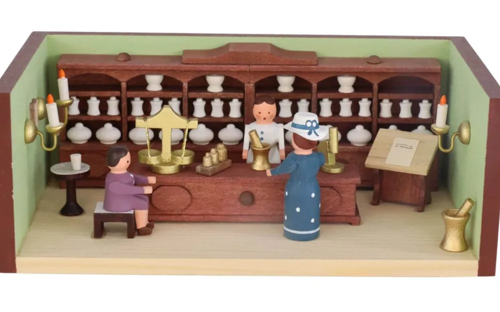 Gunter Flath Miniaturen*Miniatur Miniaturstübchen Apotheke von