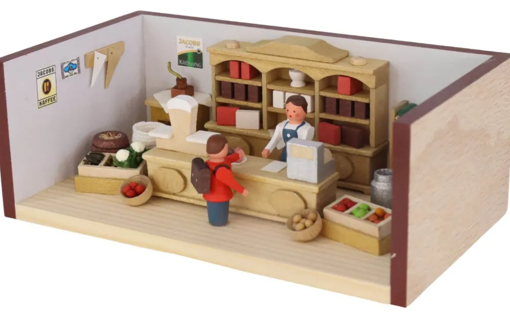 Gunter Flath Miniaturen*Miniatur Miniaturstübchen Tante-Emma-Laden von