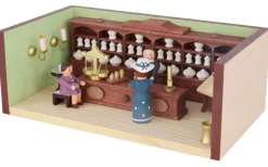 Gunter Flath Miniaturen*Miniatur Miniaturstübchen Apotheke mit Apotheker von