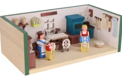 Gunter Flath Miniaturen*Miniatur Miniaturstübchen Klöppelstube von