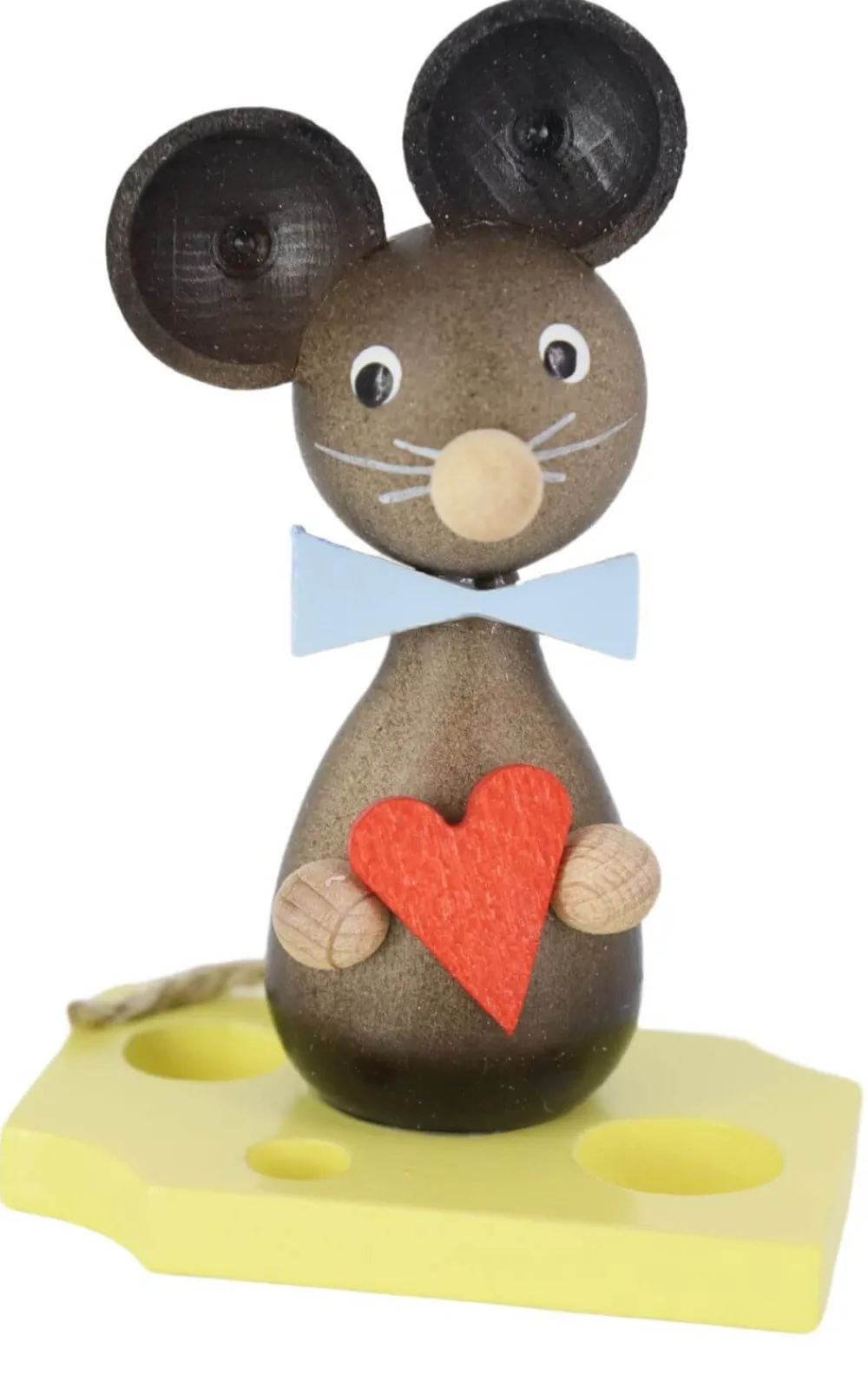 Zenker Neuheiten*Miniatur Mäusekind mit Herz, 7 cm, von Ralf