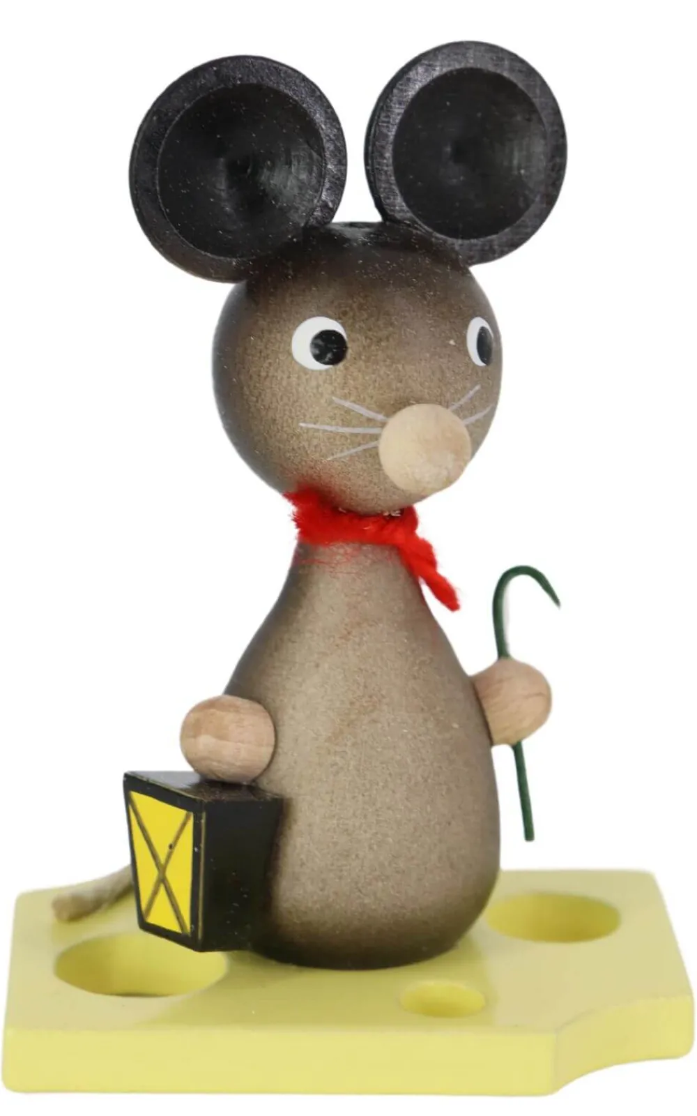 Zenker Tierfiguren*Miniatur Mäusekind mit Laterne, 7 cm von Ralf