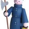 Romy Thiel Neuheiten | Romy Thiel Figuren*Miniatur Nachtwächter, blau, 7 cm von