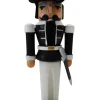 SEIFFENcom by Nestler GmbH Nussknacker*Miniatur Nussknacker Musketier, schwarz, 8 cm von SEIFFEN.COM