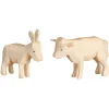 Romy Thiel Romy Thiel Figuren*Miniatur Ochse und Esel zur Krippe von
