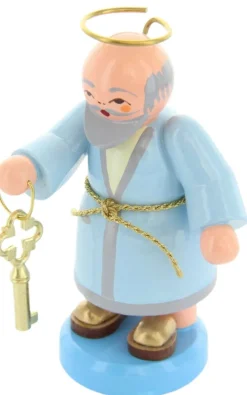 Figurenland Uhlig GmbH Weihnachtsengel*Miniatur Petrus, 8 cm, farbig von