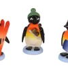 SEIFFENcom by Nestler GmbH Neuheiten*Miniatur Pinguine Wintersportler 3 - teilig von SEIFFEN.COM