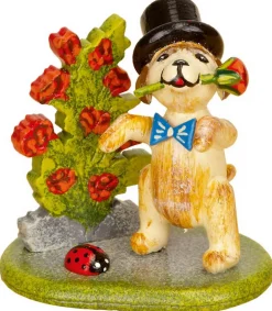 Hubrig Volkskunst Tierfiguren*Miniatur Rosenkavalier, 3er - Set Minis von