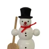 SEIFFENcom by Nestler GmbH Neuheiten | Holzfiguren & Dekofiguren*Miniatur Schneemann mit Schippe von SEIFFEN.COM