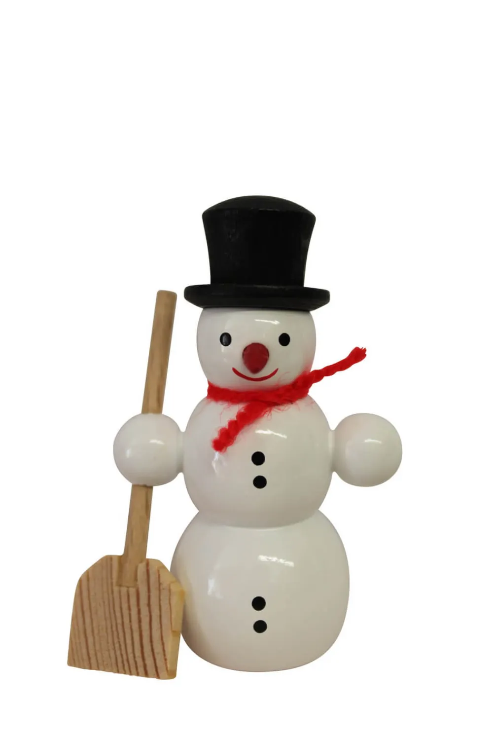 SEIFFENcom by Nestler GmbH Neuheiten | Holzfiguren & Dekofiguren*Miniatur Schneemann mit Schippe von SEIFFEN.COM