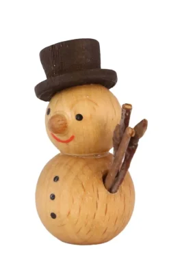 SEIFFENcom by Nestler GmbH Neuheiten | Weihnachtsfiguren*Miniatur Schneemann, , 4 cm von SEIFFEN.COM