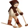 Romy Thiel Neuheiten | Romy Thiel Figuren*Miniatur Ski-Anfängerin Mädchen, von