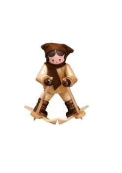 Romy Thiel Neuheiten | Romy Thiel Figuren*Miniatur Ski-Anfängerin Mädchen, von
