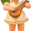 Hubrig Volkskunst Weihnachtsengel*Miniatur Weihnachtsengel mit Mandoline von