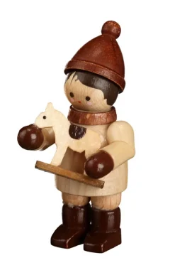 Romy Thiel Romy Thiel Figuren*Miniatur Winterkind mit Pferdchen, von