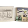 Gunter Flath Miniaturen*Miniatur Zündholzschachtel Engel mit Reh von