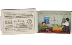 Gunter Flath Miniaturen*Miniatur Zündholzschachtel Weihnachtsstube von
