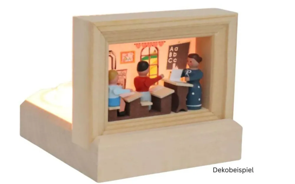 Gunter Flath Miniaturen*Miniaturen Teelichthalter für Miniaturen im Rähmchen von