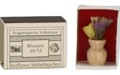 Gunter Flath Miniaturen*Miniatur-Mini-Zündholzschachtel Blumen, natur von
