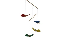 Holzspielwaren Ebert Holzspielzeug*Mobile Schmetterlinge, 5 - teilig, von Ebert GmbH