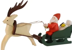 Romy Thiel Romy Thiel Figuren*Nikolaus mit Rentierschlitten, von