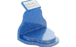 Figurenland Uhlig GmbH Weihnachtsengel*Notenpult für Weihnachtsengel, blau/gold von Figurenland Uhlig