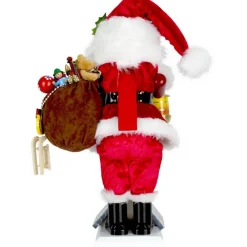 Steinbach Nussknacker Bestseller | Nussknacker*Nussknacker Chimney Santa mit Spieluhr, 43 cm von Steinbach
