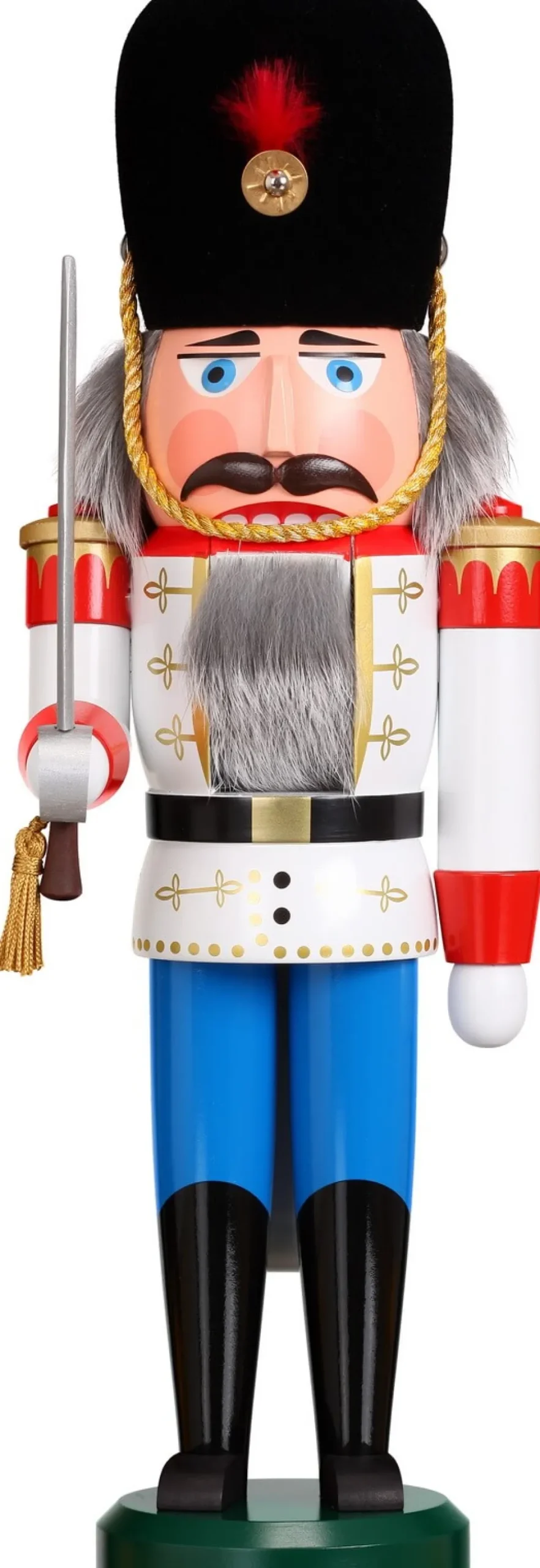 Seiffener Volkskunst eG Nussknacker*Nussknacker Däne, , 38 cm von Seiffener Volkskunst
