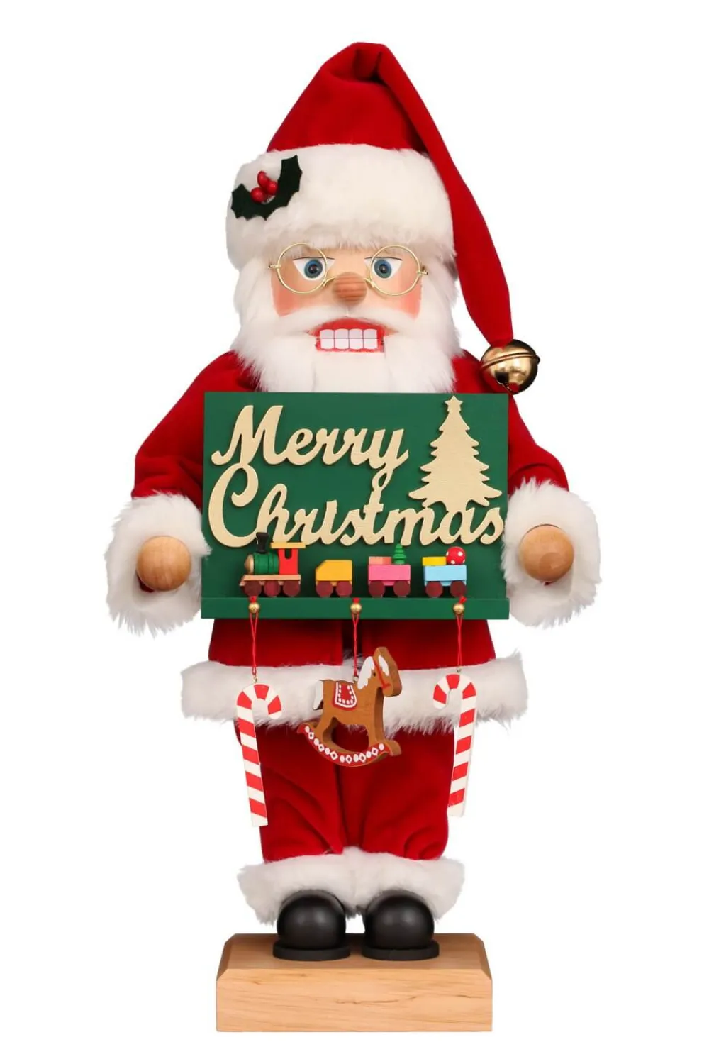 Christian Ulbricht Nussknacker*Nussknacker Frohe Weihnachten, 49 cm von