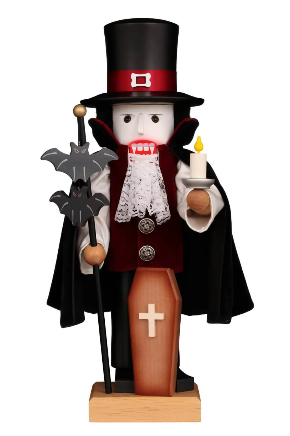 Christian Ulbricht Auslaufartikel*Nussknacker Graf Dracula, 50 cm von