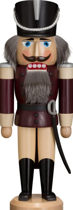 Seiffener Volkskunst eG Neuheiten | Nussknacker*Nussknacker Husar, , 37 cm von