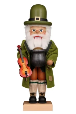 Christian Ulbricht Auslaufartikel | Nussknacker*Nussknacker Irish Santa, 50 cm von