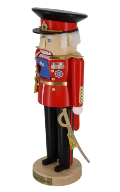 Richard Glässer GmbH Nussknacker*Nussknacker König Charles III, 26 cm von Richard Glässer