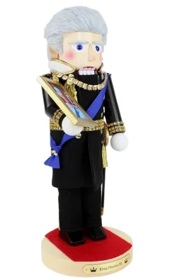Steinbach Nussknacker Bestseller | Auslaufartikel*Nussknacker König Charles III. von England, 40 cm von Steinbach