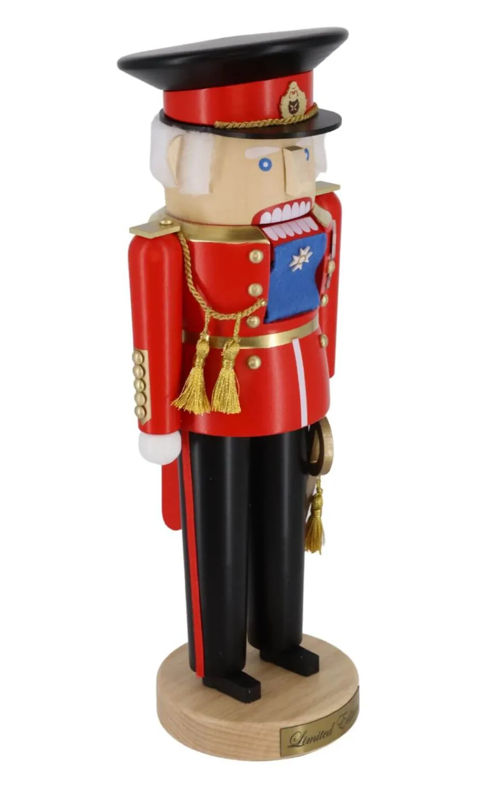 Richard Glässer GmbH Nussknacker*Nussknacker König Charles III, 26 cm von Richard Glässer