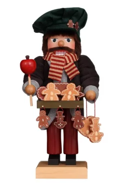 Christian Ulbricht Nussknacker*Nussknacker Lebkuchenverkäufer, 45 cm von