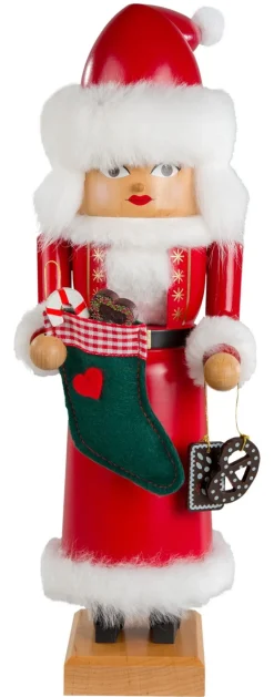 KWO Nussknacker*Nussknacker Mrs. Santa, 29 cm von